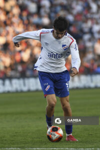 Gonzalo Petit, de Nacional. Torneo Apertura. Estadio Gran Parque Central.