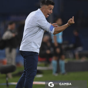 Pablo Peirano, director técnico de Nacional. Torneo Apertura. Estadio Gran Parque Central.