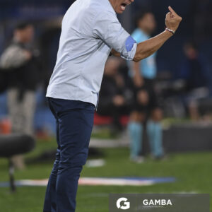 Pablo Peirano, director técnico de Nacional. Torneo Apertura. Estadio Gran Parque Central.