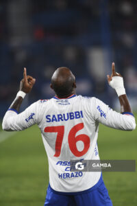 Diego Herazo, de Nacional. Torneo Apertura. Estadio Gran Parque Central.