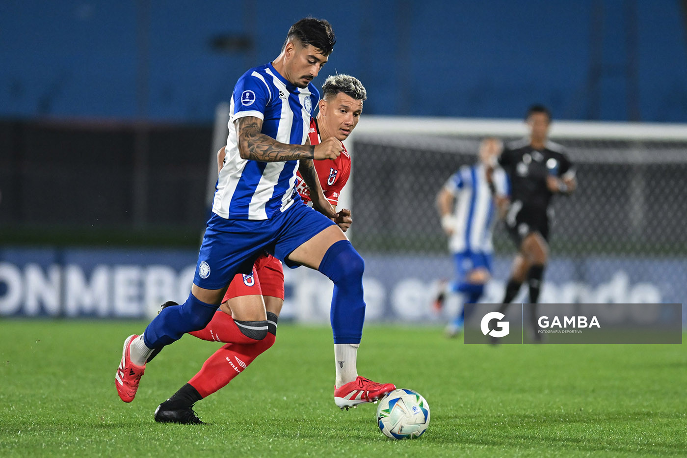 Facundo Parada, de Cerro Largo. Copa Conmebol Sudamericana. Estadio Centenario.