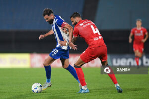 Nicolás Bertochi, de de Cerro Largo. Copa Conmebol Sudamericana. Estadio Centenario.