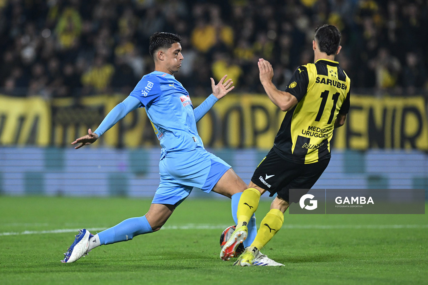 Lautaro López, de Montevideo City Torque. Torneo Apertura. Estadio Campeón del Siglo.