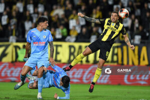 David Terans, de Peñarol. Torneo Apertura. Estadio Campeón del Siglo.