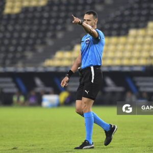 Wilmar Roldán, árbitro central. Copa Conmebol Libertadores. Estadio Campeón del Siglo.