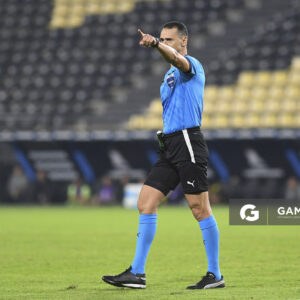 Wilmar Roldán, árbitro central. Copa Conmebol Libertadores. Estadio Campeón del Siglo.