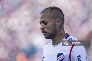 Nicolás López, de Nacional. Torneo Apertura. Estadio Gran Parque Central.