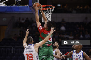 Agustín Zuvich, de Aguada. Liga Uruguaya de Básquetbol. Antel Arena.