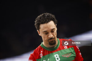 Donald Sims, de Aguada. Liga Uruguaya de Básquetbol. Antel Arena.