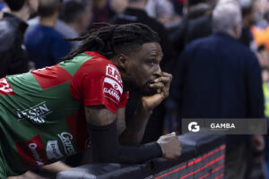Frank Hassell, de Aguada. Liga Uruguaya de Básquetbol. Antel Arena.