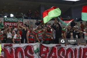 Hinchas de Aguada. Liga Uruguaya de Básquetbol. Antel Arena.