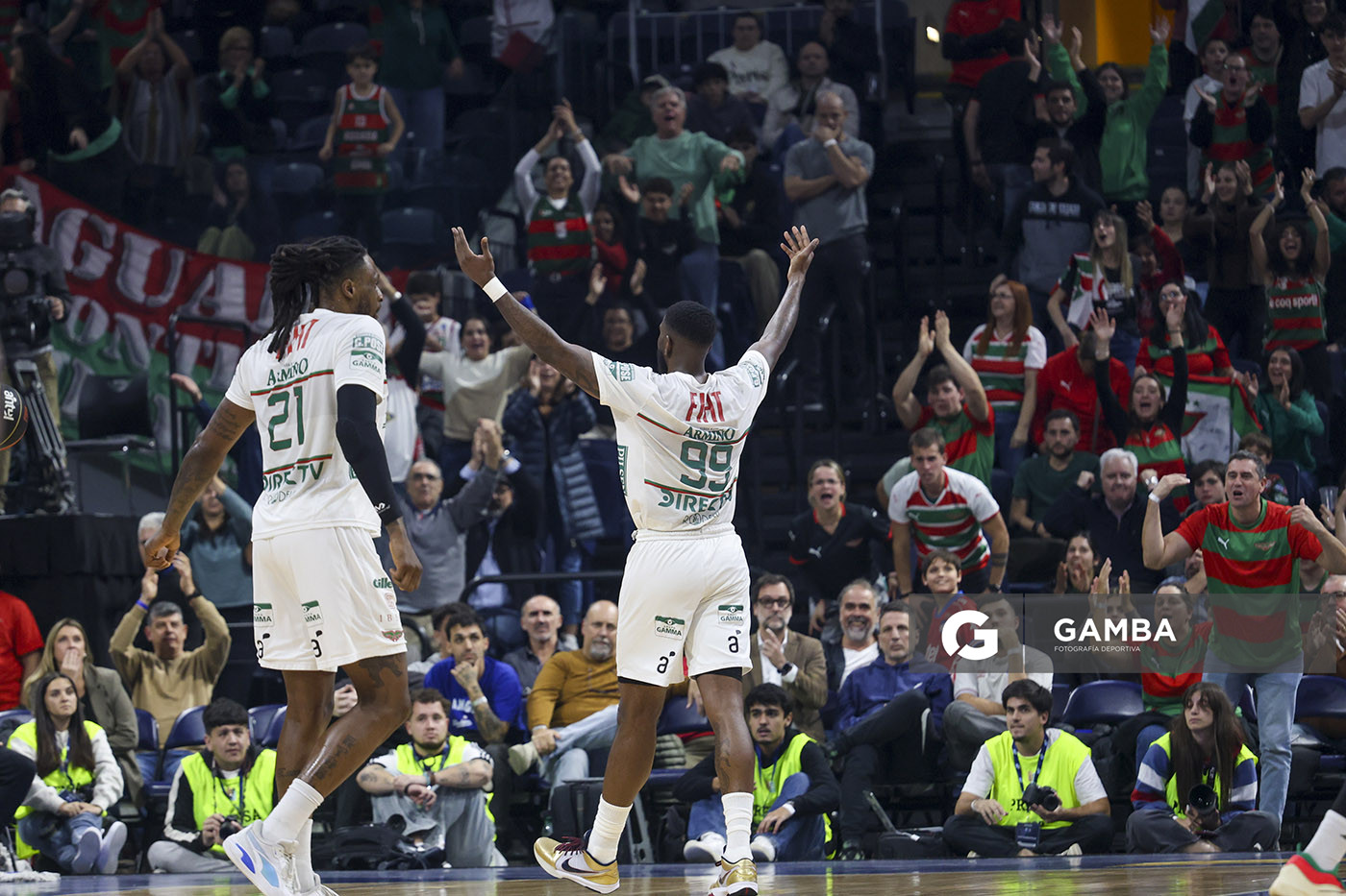 Jamil Wilson, de Aguada. Liga Uruguaya de Básquetbol. Antel Arena.