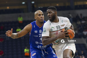 Jamil Wilson, de Aguada. Liga Uruguaya de Básquetbol. Antel Arena.