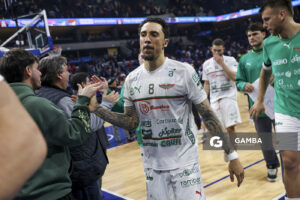 Donald Sims, de Aguada. Liga Uruguaya de Básquetbol. Antel Arena.