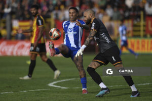 Nicolás Gentilio, golero de Progreso. Torneo Apertura. Estadio Abraham Paladino.