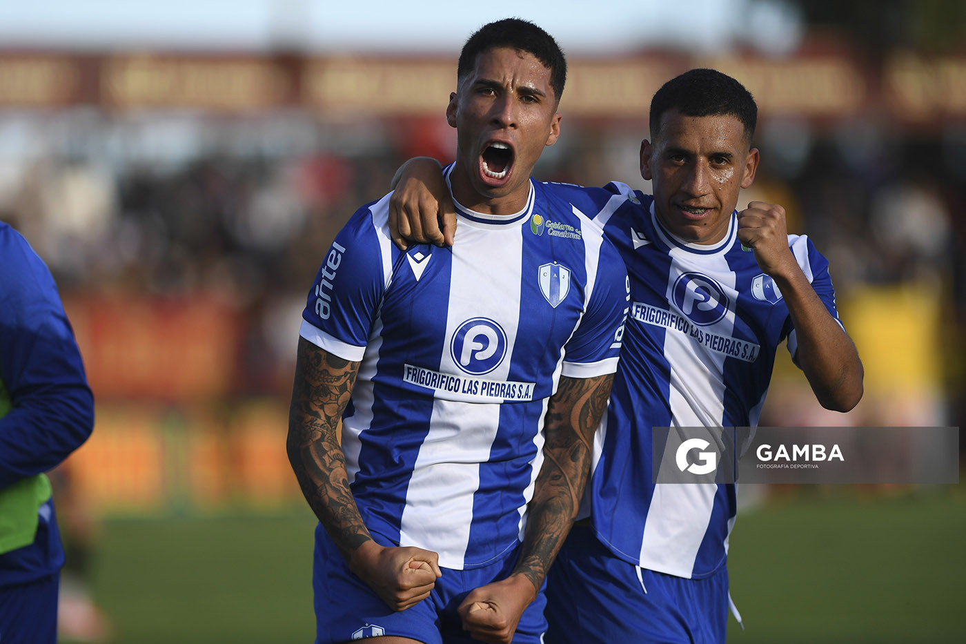 Agustín Rodríguez, de Juventud de Las Piedras. Torneo Apertura. Estadio Abraham Paladino.
