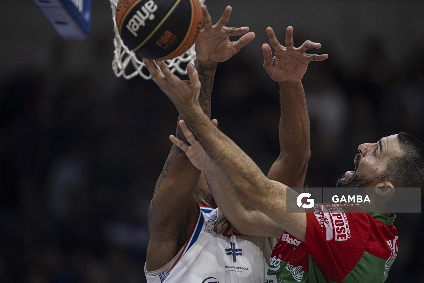 Joaquín Osimani, de Aguada. Liga Uruguaya de Básquetbol. Antel Arena.