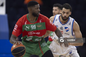 Jamil Wilson, de Aguada. Liga Uruguaya de Básquetbol. Antel Arena.