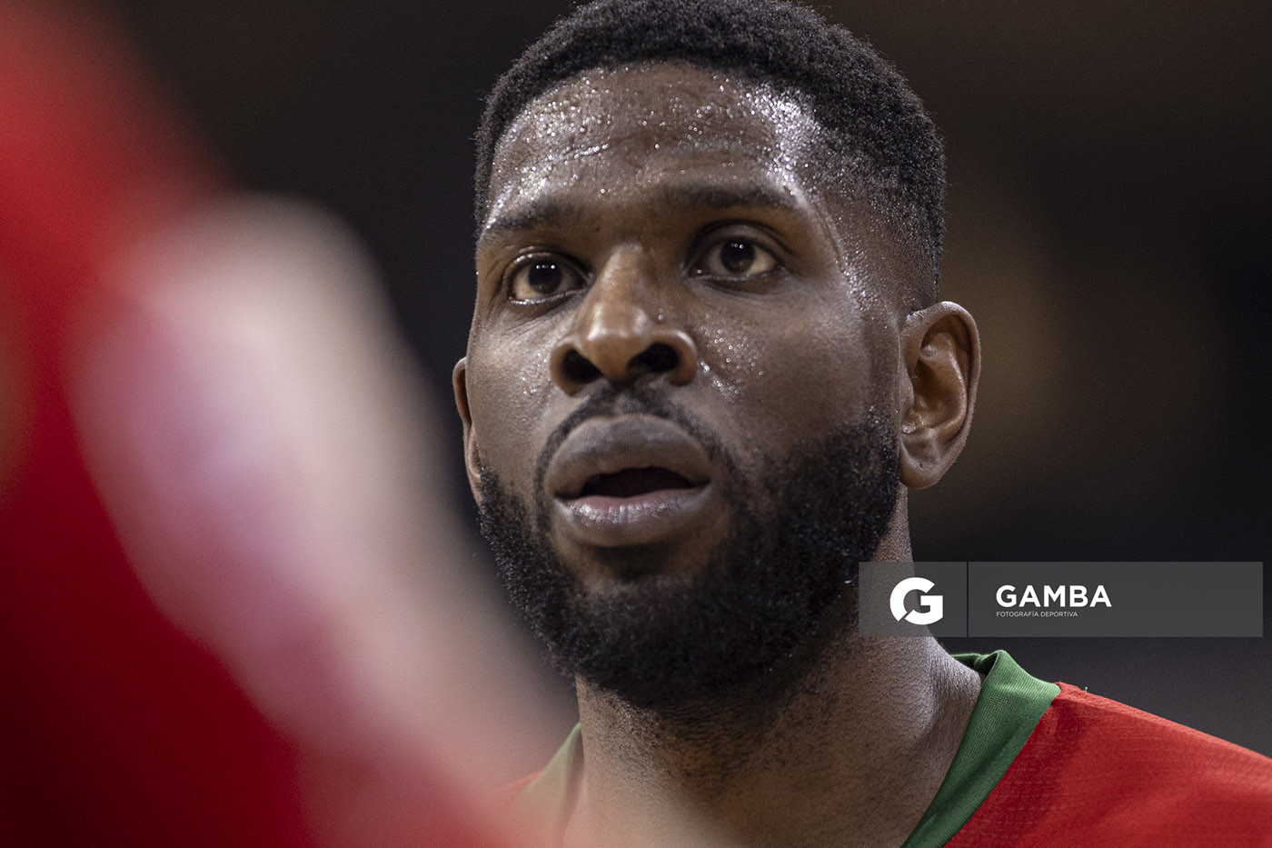 Jamil Wilson, de Aguada. Liga Uruguaya de Básquetbol. Antel Arena.