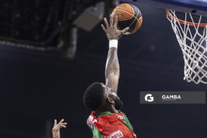 Jamil Wilson, de Aguada. Liga Uruguaya de Básquetbol. Antel Arena.