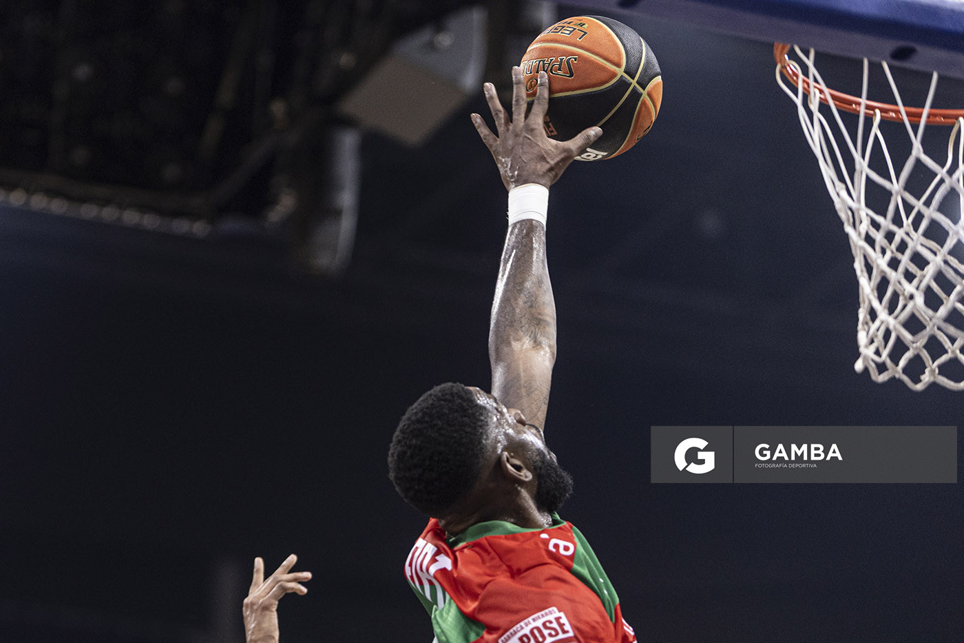 Jamil Wilson, de Aguada. Liga Uruguaya de Básquetbol. Antel Arena.