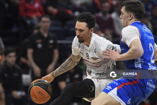 Donald Sims, de Aguada. Liga Uruguaya de Básquetbol. Antel Arena.