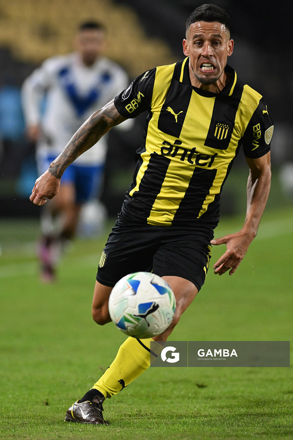Javier Cabrera, de Peñarol. Copa Conmebol Libertadores. Estadio Campeón del Siglo.
