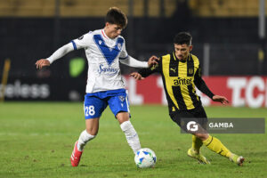 Maher Carrizo, de Vélez Sarsfield. Copa Conmebol Libertadores. Estadio Campeón del Siglo.