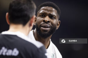 Jamil Wilson, de Aguada. Liga Uruguaya de Básquetbol. Antel Arena.