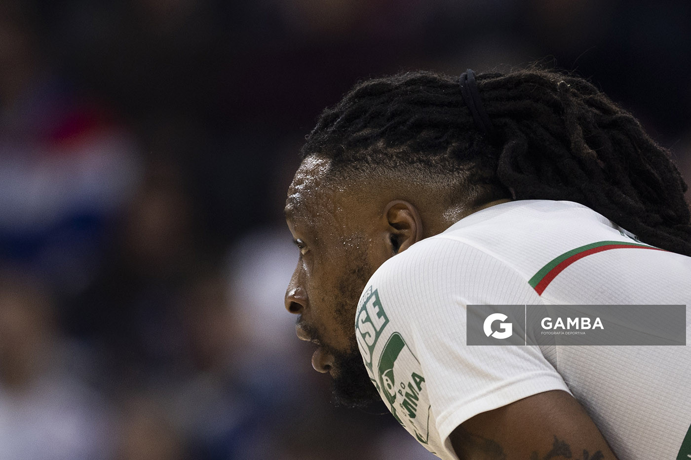 Frank Hassell, de Aguada. Liga Uruguaya de Básquetbol. Antel Arena.