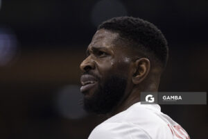 Jamil Wilson, de Aguada. Liga Uruguaya de Básquetbol. Antel Arena.