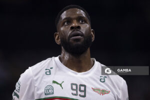Jamil Wilson, de Aguada. Liga Uruguaya de Básquetbol. Antel Arena.