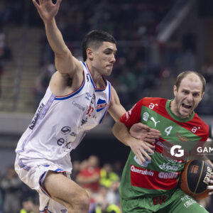 Santiago Vidal, de Aguada. Liga Uruguaya de Básquetbol. Antel Arena.
