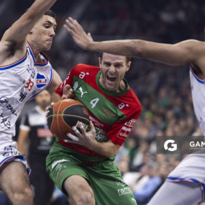 Santiago Vidal, de Aguada. Liga Uruguaya de Básquetbol. Antel Arena.
