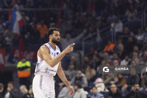 Joao Pereira, de Nacional. Liga Uruguaya de Básquetbol. Antel Arena.