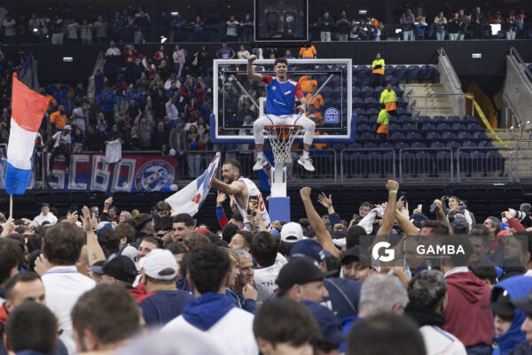 Nacional Campeón. Liga Uruguaya de Básquetbol. Antel Arena.