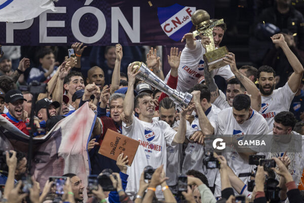 Nacional Campeón. Liga Uruguaya de Básquetbol. Antel Arena.