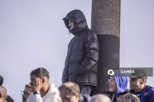 José Luis Palma, presidente de Liverpool. Torneo Intermedio. Estadio Belvedere.