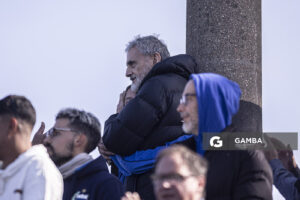 José Luis Palma, presidente de Liverpool. Torneo Intermedio. Estadio Belvedere.