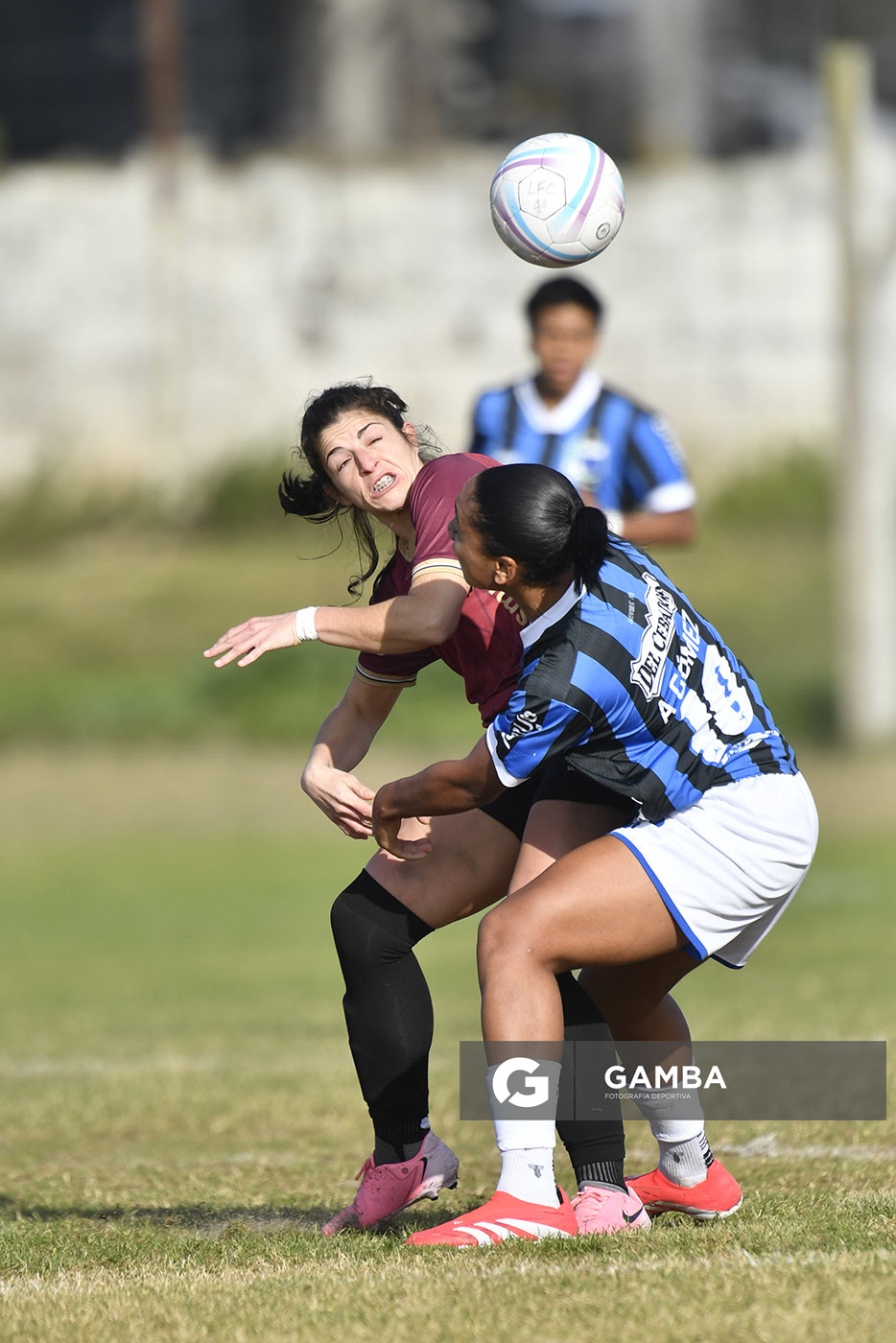 Romina de los Santos, de Wanderers. Campeonato Uruguayo de Fútbol Femenino. Parque Ancap.