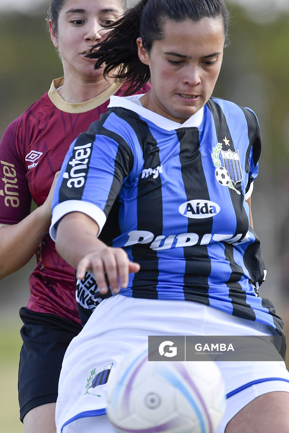 Yamila Vico, de Liverpool. Campeonato Uruguayo de Fútbol Femenino. Parque Ancap.