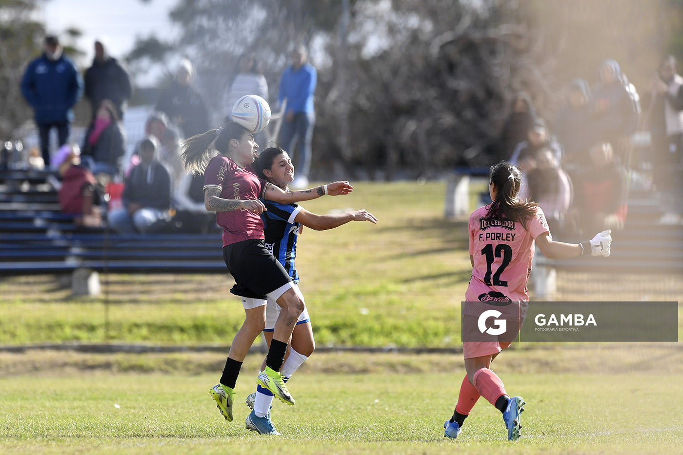 Tamara Ocampo, de Wanderers. Campeonato Uruguayo de Fútbol Femenino. Parque Ancap.