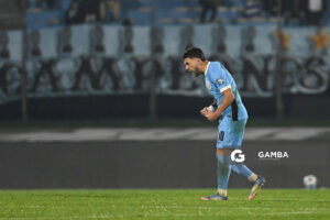 Giorgian de Arrascaeta, de Uruguay. Eliminatorias Sudamericanas. Estadio Centenario.
