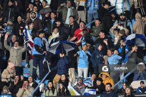 Hinchas de Uruguay. Eliminatorias Sudamericanas. Estadio Centenario.