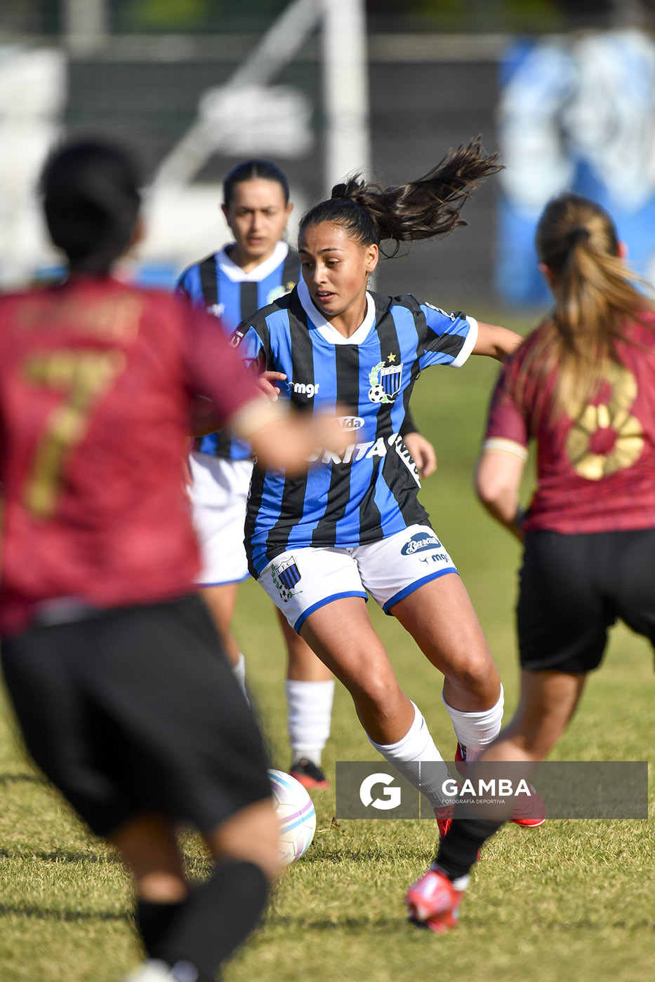 Teresita Sampallo, de Liverpool. Campeonato Uruguayo de Fútbol Femenino. Parque Ancap.