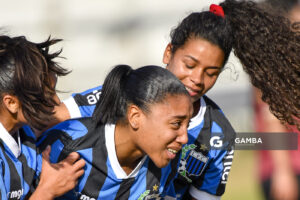 Agustina Gómez, de Liverpool. Campeonato Uruguayo de Fútbol Femenino. Parque Ancap.
