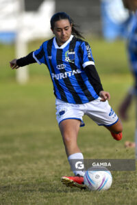 Aldana Sejas, de Liverpool. Campeonato Uruguayo de Fútbol Femenino. Parque Ancap.
