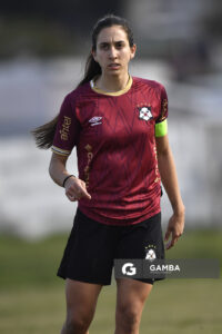 Valentina Da Silva, de Wanderers. Campeonato Uruguayo de Fútbol Femenino. Parque Ancap.