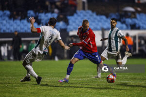Nicolás López, de Nacional. Torneo Intermedio. Estadio Parque Alfredo V. Viera.