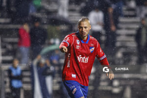 Nicolás López, de Nacional. Torneo Intermedio. Estadio Parque Alfredo V. Viera.